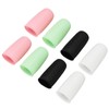 8pcs Travel Leak Proofing Elastic Sleeve Bottle Covers Soft Silicone