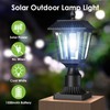 Greluna Solar Post Lights, Dusk to Dawn Solar Lamp Post