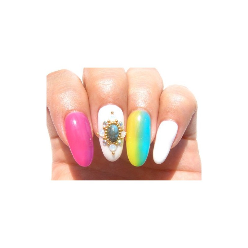 Narity! Gel Nail Stepless Gel 162 Neon Pink 0.2 oz