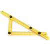 Vorel® Multifunctional Measuring Ruler 250 mm Scale Multi-Angle Gauge Multi-