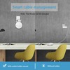 Wall Mount Router Bracket Plastic WIFI Router Outlet Holder for