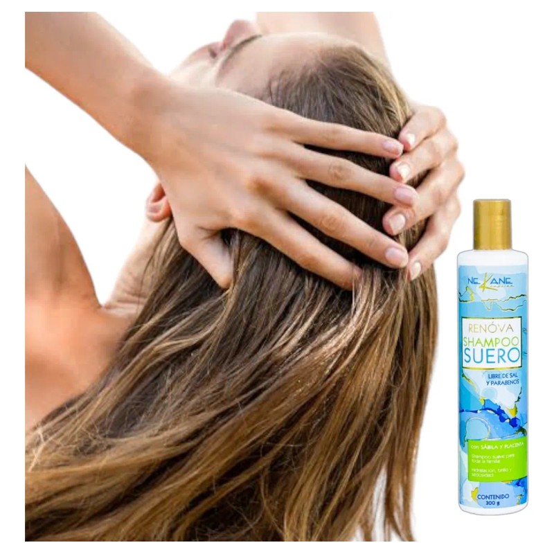 Shampoo Capilar Suero Renova Nekane 300 G Sin Parabenos