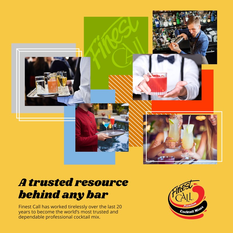 Finest Call Premium Tropical Fruit Puree, 1 Liter Bottle (33.8