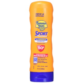 Banana Boat Sport Performance Broad Spectrum Sun Care Lotion, SPF 50, 8 Fluid Ounce