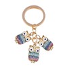 Bag Charms Cute Owl Keychain Purse Charms for Handbags Bling