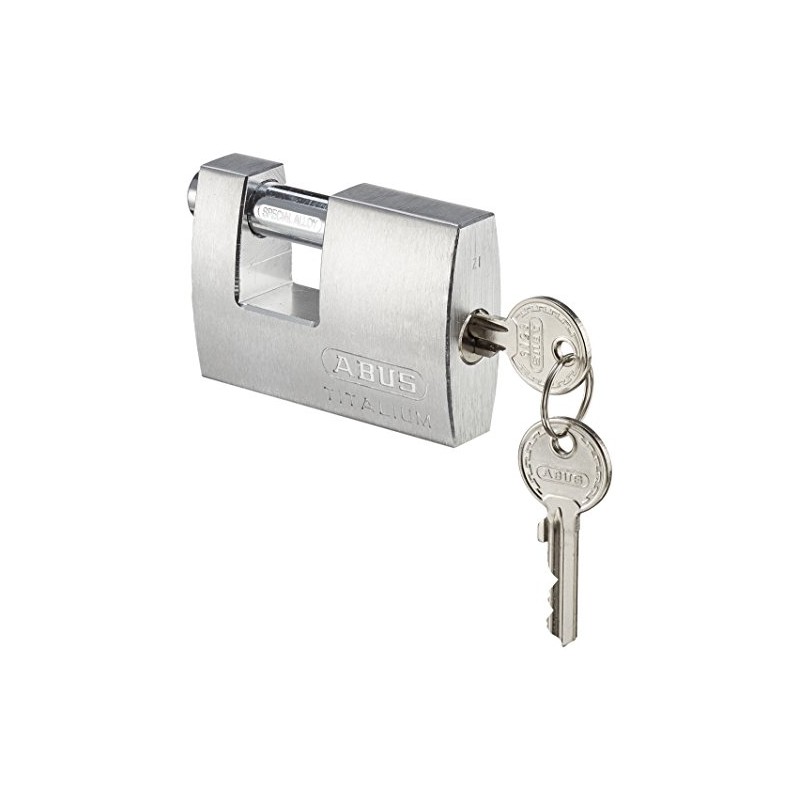 ABUS - 82TI/70mm TITALIUM Shutter Padlock Keyed Alike KA8519