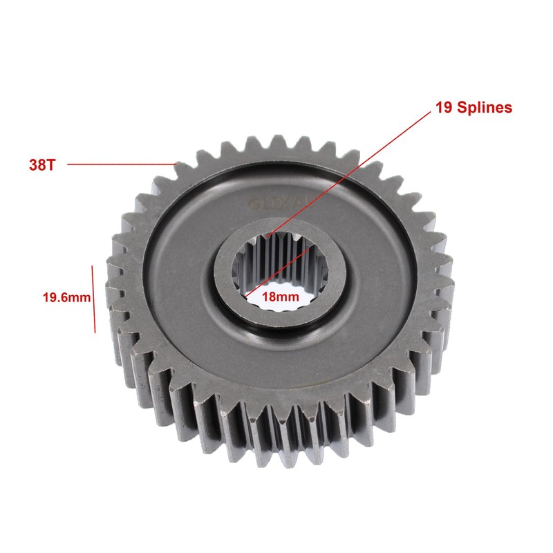 Glixal High Performance GY6 150cc 180cc 200cc Racing Final Drive