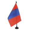 AZ FLAG Mongolia Table Flag 5'' x 8'' - Mongolian