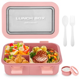 Huifoo Lunch Box Set, 1250 ml Lunch Box with Compartments Children, Adults, Lunch Box, Breakfast Box, Lunch Box, Lunch Box, Lunch Box, Lunch Box, Lunch Box with Cutlery