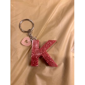 Handmade initial key chains
