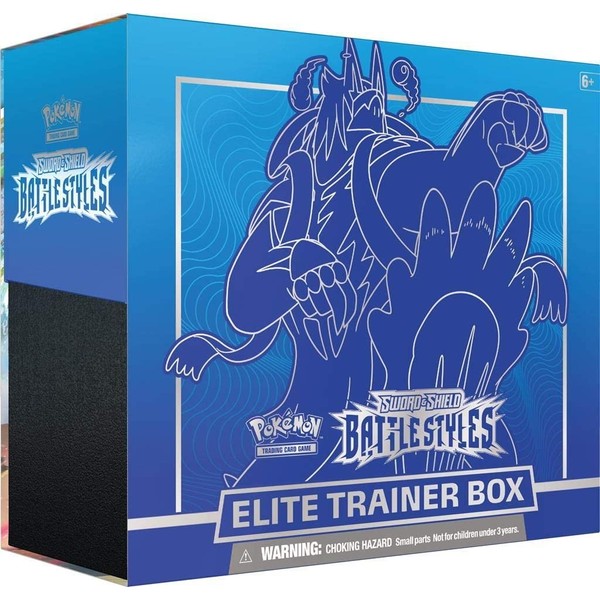 Pokemon TCG: Sword & Shield - Battle Styles Elite Trainer Box - Blue