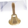 Ciieeo Ringing Hand Bell 6.5cm Diameter Made of Brass Christmas