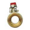 SOMATHERM FOR YOU 470-20FF Ball Valve-Double Female 20/27-Reversible Flat Handle,