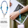 BIHRTC Phone Wristlet Strap with Built-in Keychain Tether Tab Hand