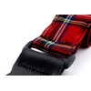 Vtar Vegan Tartan Plaid Design Acoustic Electric Guitar Strap with