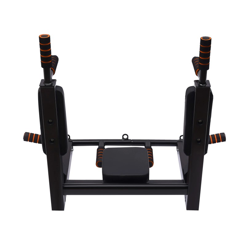 Pull Up Bar Raise Dip Station Vertical Knee Exercise Equipment
