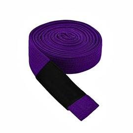 mmasport BJJ Belt Jiu Jitsu Kimono - Gi 100% Cotton 6 mm, purple