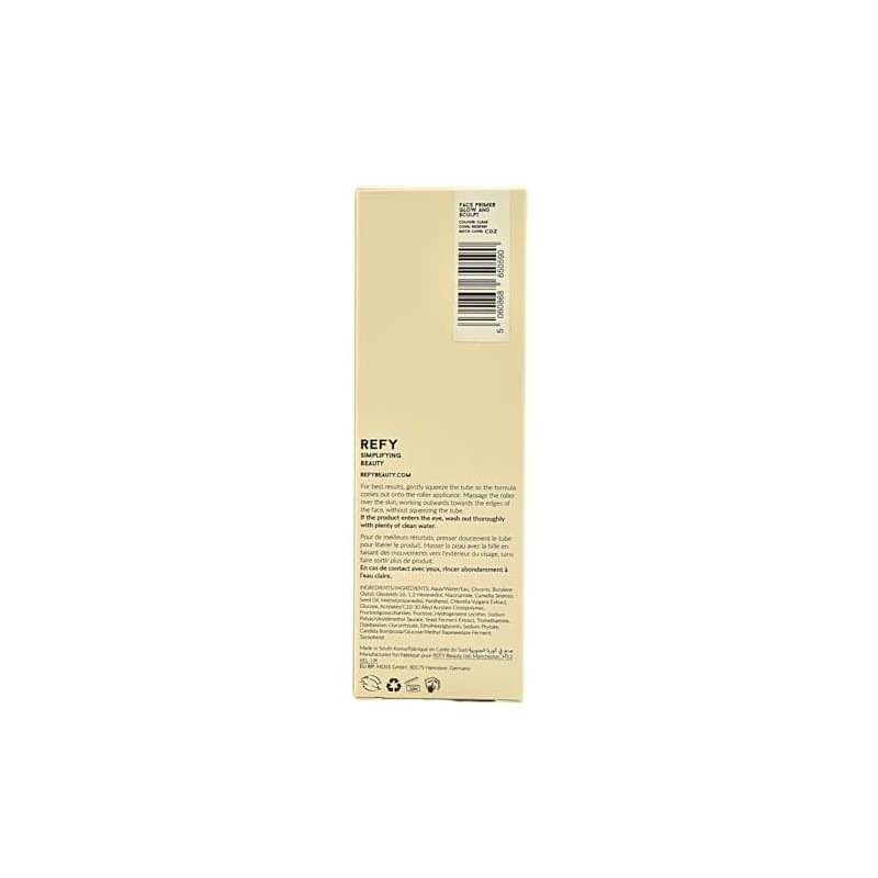 REFY- Suero de base para rostro Glow and Sculpt con