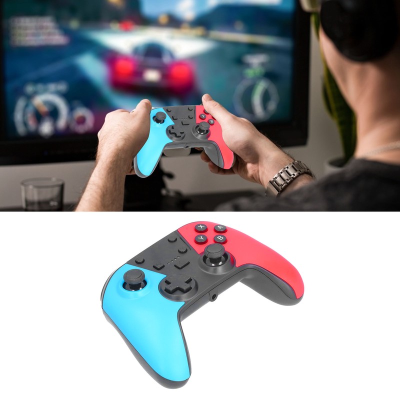 Wireless Controller Remote Gamepad with Turbo and Double Shock Function
