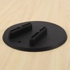 Uinfhyknd Motorcycle Kickstand Pad Kickstand Coaster Pack Fits Harley Davion