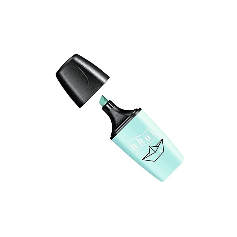 Stabilo 07/113-7 Turquoise Bevelled Tip Highlighter