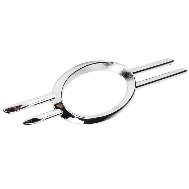 2PCS Fog Lamp Bumper Grille Cover Gloss Chrome 2118851174 Replacement