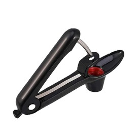 Pack of 2 Cherry Pitter Corer, Stainless Steel Cherry Pitter Remover, Portable Cherry Corer Picking Aid, Cherry Stone Remover, Pit Remover Tool for Plums, Olives, Strawberry Cherries