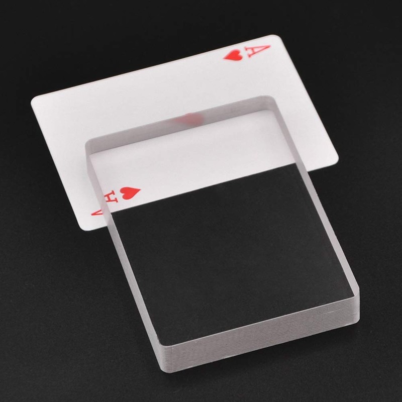 Omni Deck Ice Bound/Omnidec Super Omnidec Transparent Playing Cards, Card