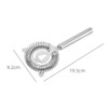 ZONADAH Cocktail Strainer Stainless Steel Cocktail Ice Separator Bartending Ice