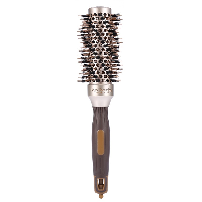 Anti Static Nano Ceramic Ionic Hair Styling Comb with Retractable