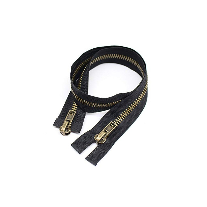 ByaHoGa 65 cm #8 Large Zip Metal Zip 2 Way
