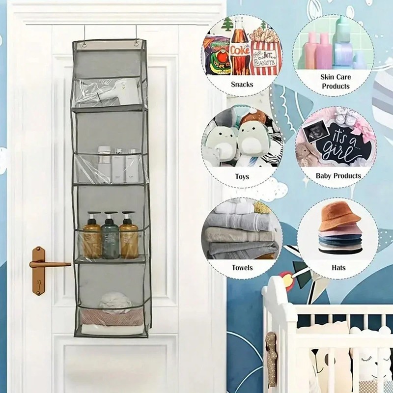 4/6 Layer Multi-functional Fabric Storage Bags Hanging Bag