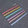 Colorful Straws Transparent Durable Portable Straws Portable Health Hygiene Hot