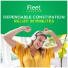 Fleet Laxative Glycerin Suppositories for Adult Constipation, Adult Laxative Jar