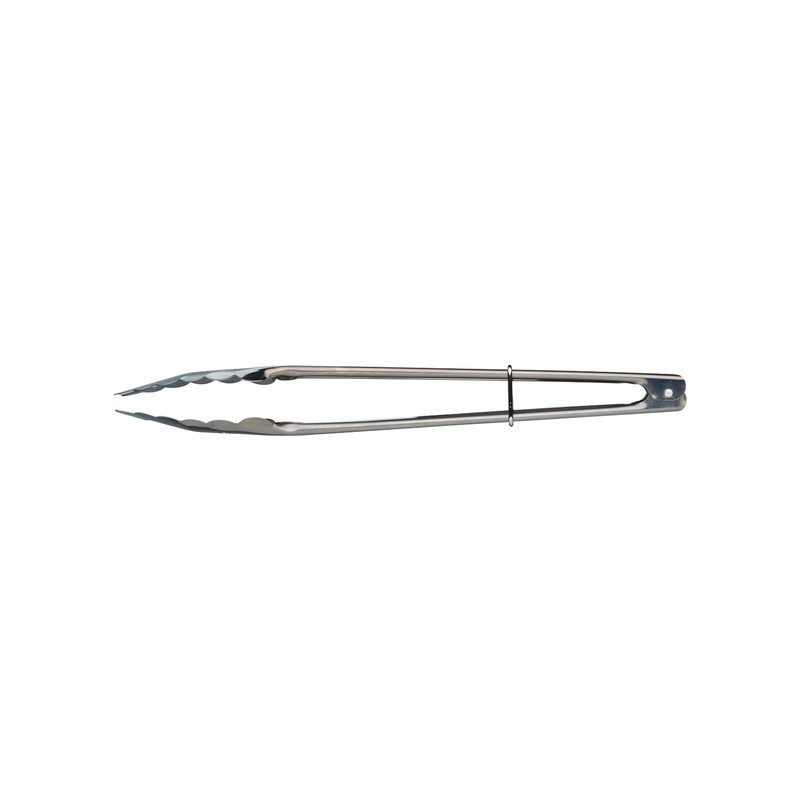 KitchenCraft KCTONGS30 Medium Kitchen Tongs, Stainless Steel, 30cm, Silver