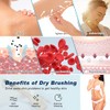 Depurador Cepillo Ergonómico Mango Largo Ducha Exfoliante Corporal Doble Cara