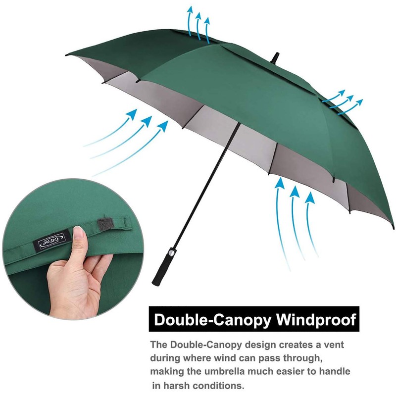G4Free 62 inch Extra Large Windproof Golf Umbrella Auto Open
