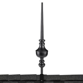 27" Victoria Aluminum Rooftop Finial with Roof Mount by Good Directions