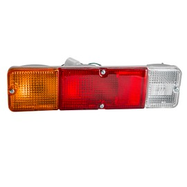 ALLIGATOR AUTO LIGHTS Replacement for Suzuki Samurai 1986-1995 DOT/SAE Compliant, Halogen Tail Light Assembly With Bulbs, Left/Driver Side, 35604-80022 / SZ2800101