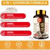 Suplemento De Hongos Reishi Japonés 800mg Con Extracto De Ho