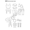 Simplicity US8630U5 Women's Fantasy Armor Costume Sewing Patterns by Jackie