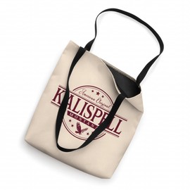 Kalispell Montana - Kalispell MT Label Tote Bag