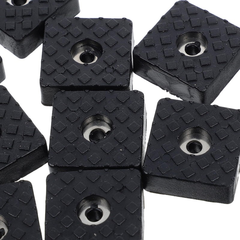 TEHAUX 12Pcs Non Slip Rubber Furniture Pads Skid Grippers for