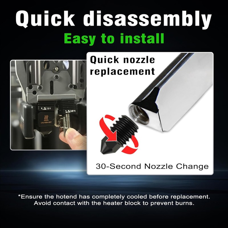 Tofelf Hotend Kit for Bambu Lab H2D H2S H2C X2D