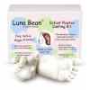 LUNA BEAN Kit Fundición Recuerdo Bebé Con Yeso Para Molde