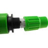 Expanding-x Hose Replacement Female Hose end Connector/Adaptor in Green or
