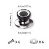 6 pieces pot lid knob, pan lid button, cookware lid