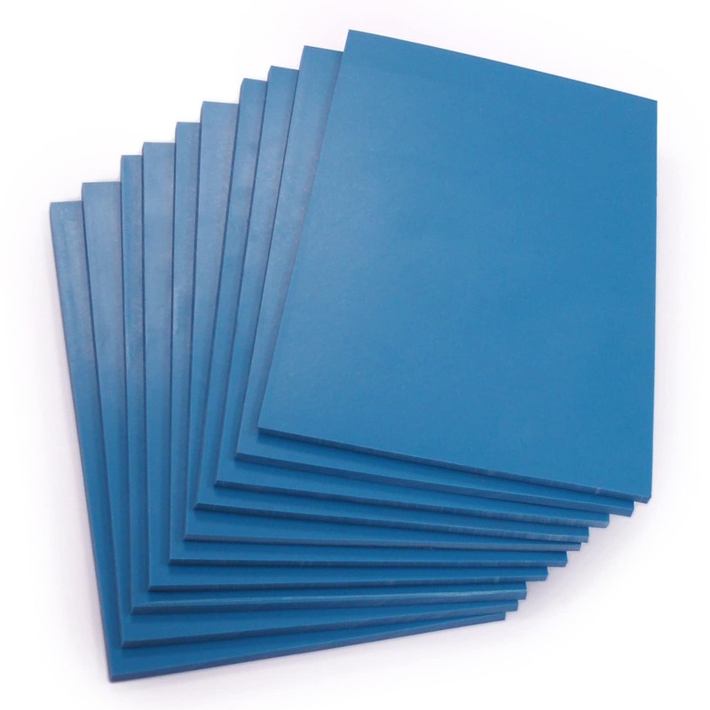Extra Soft 100 x 150mm Double Sided Blue Polymer Blocks