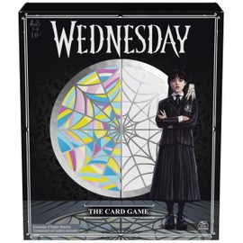 Spin Master Games, Wednesday Card Game, Premium Foil Cards from The Hit TV Series, Wednesday Collectibles, Goth Gifts, for Kids & Family, 3-10 Players, for Ages 10 & Up