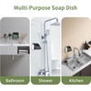 Soap Dish Holder with Lid Soap Box for Shower Bathroom